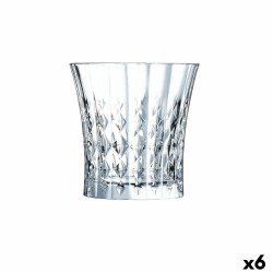 Vaso Cristal du2019Arques Paris Lady Diamond Transparente Vidrio (270 ml) (Pack 6x)