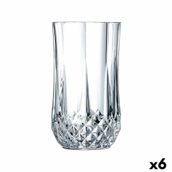 Vaso de Cristal Cristal du2019Arques Paris Longchamp Transparente Vidrio (36 cl) (Pack 6x)