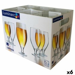 Vaso para Cerveza Luminarc Spirit Bar Transparente Vidrio 500 ml 6 Unidades (Pack 6x)