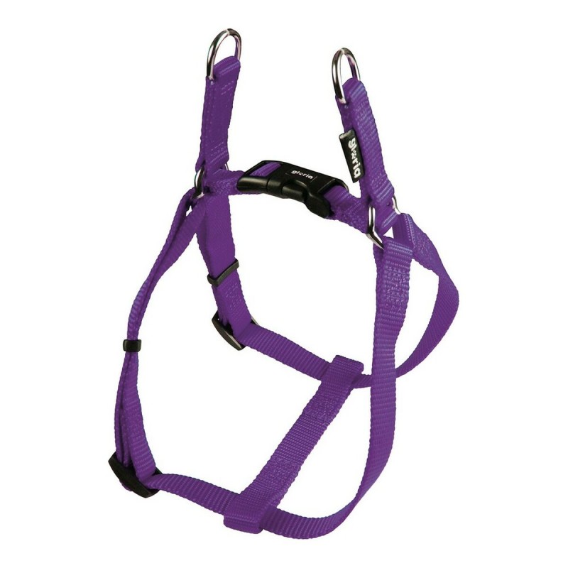 Arnés para Perro Gloria Liso Ajustable 47-71 cm Morado Talla M