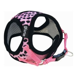 Arnés para Perro Gloria Leopardo M 27-35 cm Rosa