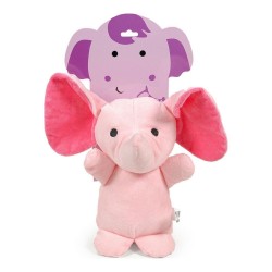 Peluche para perros Gloria Hoa Rosa 10 cm Elefante