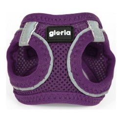 Arnés para Perro Gloria Air Mesh Trek Star Ajustable Morado Talla XXXS (18-20 cm)