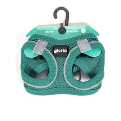 Arnés para Perro Gloria Air Mesh Trek Star Ajustable Turquesa Talla XXXS (18-20 cm)