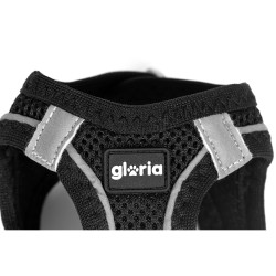 Arnés para Perro Gloria Trek Star 33,4-35 cm 51-52 cm Negro L