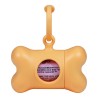 Dispensador de Bolsas para Mascotas United Pets Bon Ton Nano Classic Perro Naranja Plástico reciclado (6 x 3 x 4 cm)