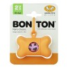 Dispensador de Bolsas para Mascotas United Pets Bon Ton Nano Classic Perro Naranja Plástico reciclado (6 x 3 x 4 cm)