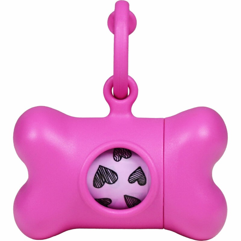 Dispensador de Bolsas para Mascotas United Pets Classic 2nd Life Rosa