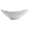 Fuente de Cocina Quid Gastro Ovalado Ceru00e1mica Blanco (21,5 x 12,5 x 7 cm) (6 Unidades)