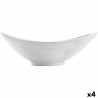 Fuente de Cocina Quid Gastro Blanco Ceru00e1mica 28,2 x 15,5 x 9 cm (4 Unidades) (Pack 4x)