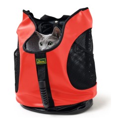 Mochila para Mascotas Hunter Taylor Rojo (35 x 20 x 40 cm)