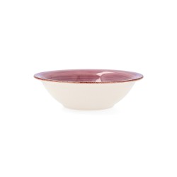 Bol Quid Peoni Vita Ceru00e1mica Rosa (18 cm) (Pack 6x)