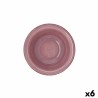 Bol Quid Peoni Vita Ceru00e1mica Rosa (18 cm) (Pack 6x)