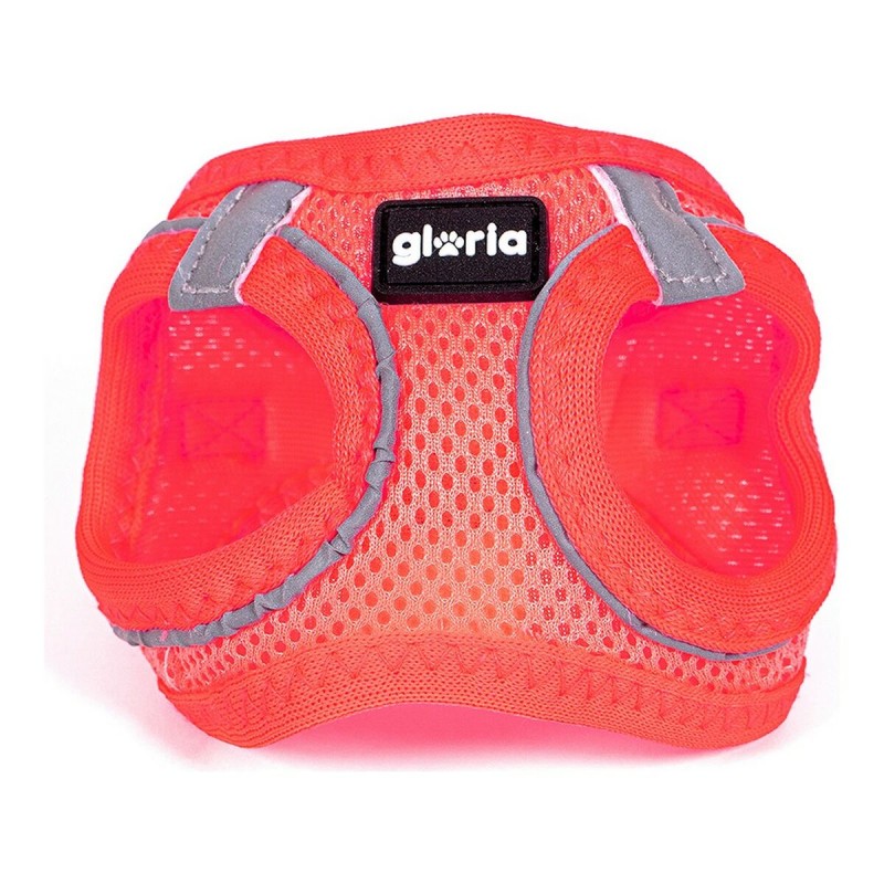 Arnés para Perro Gloria Air Mesh Trek Star Ajustable Rosa L (33,4-35 cm)