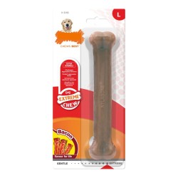 Mordedor de perro Nylabone Dura Chew Bacon Talla L Nylon