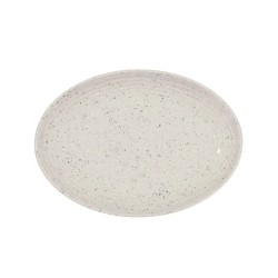 Bandeja de Aperitivos Bidasoa Ikonic Gris Plu00e1stico Melamina 20,2 x 14,4 x 1,5 cm (12 Unidades) (Pack 12x)