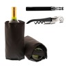 Set de Accesorios para Vino Koala Ac Negro Metal 2 Piezas