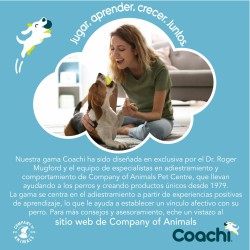 Juguete de adiestramiento Coachi Bells Azul