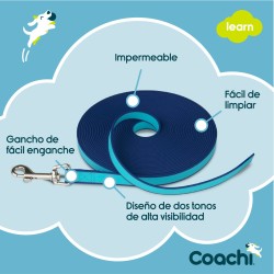 Correa de adiestramiento Coachi Azul Entrenamiento