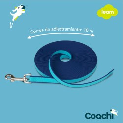 Correa de adiestramiento Coachi Azul Entrenamiento