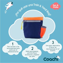 Portatodo Coachi Train & Treat Azul Coral