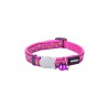 Collar para Gato Red Dingo Stars Lime on Hot 20-32 cm Rosa