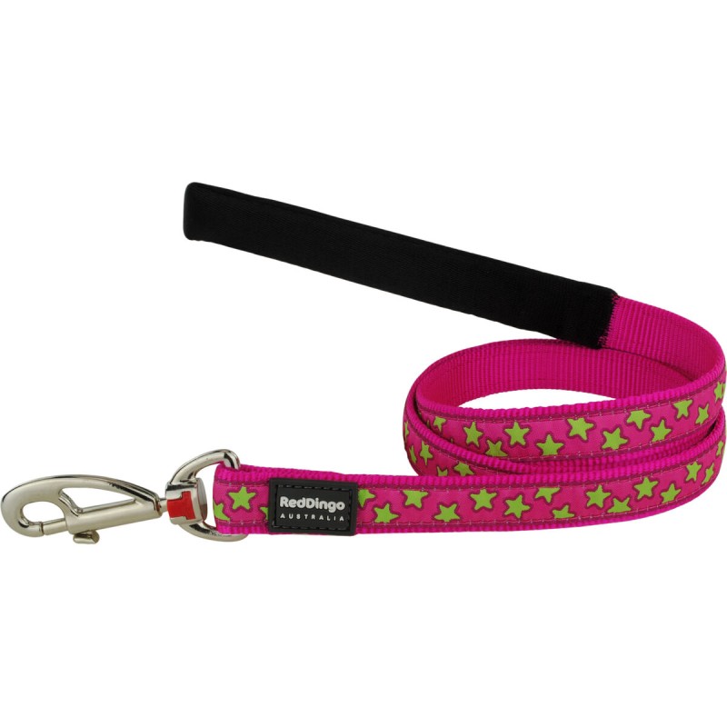 Correa para Perro Red Dingo On Hot 1,2 m Rosa 1.2 x 120 cm