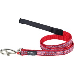 Correa para Perro Red Dingo Union Jack 1,2 m Rojo 1.2 x 120 cm