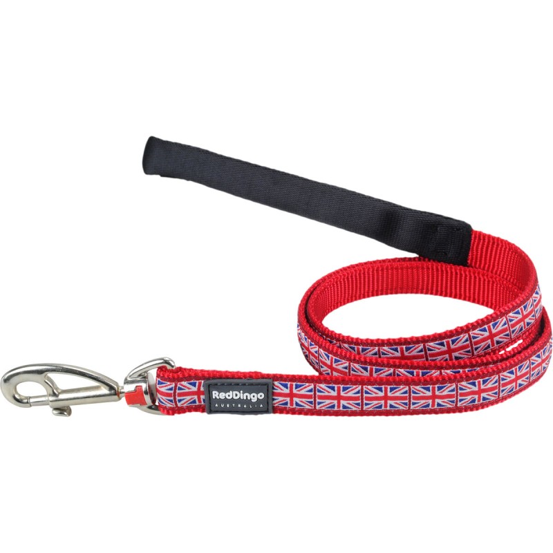 Correa para Perro Red Dingo Union Jack 1,2 m Rojo 1.2 x 120 cm