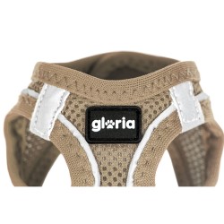 Arnés para Perro Gloria 24,5-26 cm Beige 18-20 cm