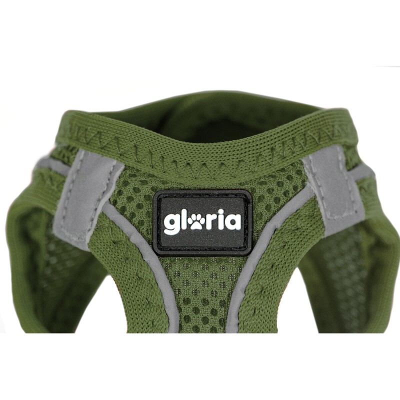 Arnés para Perro Gloria 51-52 cm Verde L 33,4-35 cm