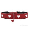 Collar para Perro Hunter Love S/M 35-40 cm Rojo/Blanco