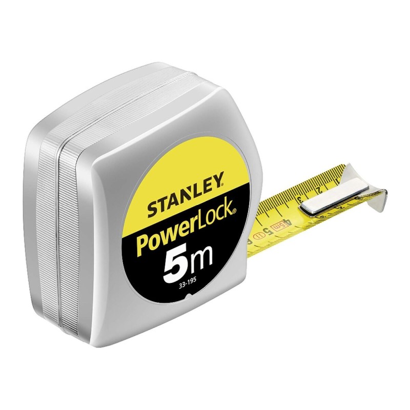 Flexómetro Stanley POWERLOCK 5 m x 25 mm ABS