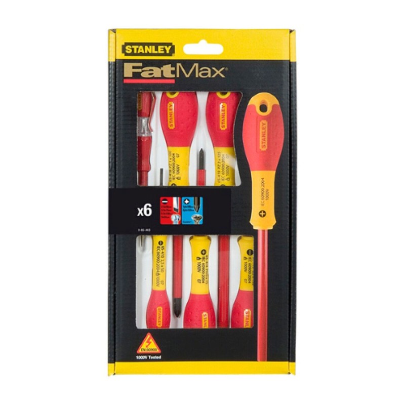 Set de Destornilladores Stanley (6 pcs)