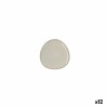 Plato Llano Bidasoa Ikonic Ceru00e1mica Blanco (11 x 11 cm) (Pack 12x)