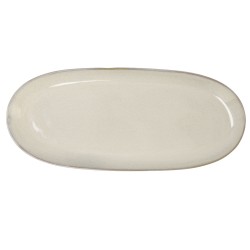 Fuente de Cocina Bidasoa Ikonic Blanco Ceru00e1mica 36 x 16 cm (Pack 2x)