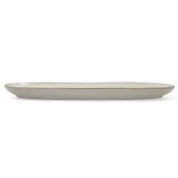 Fuente de Cocina Bidasoa Ikonic Blanco Ceru00e1mica 36 x 16 cm (Pack 2x)