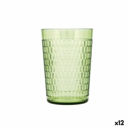 Vaso Quid Viba Verde Plu00e1stico 450 ml (12 Unidades) (Pack 12x)