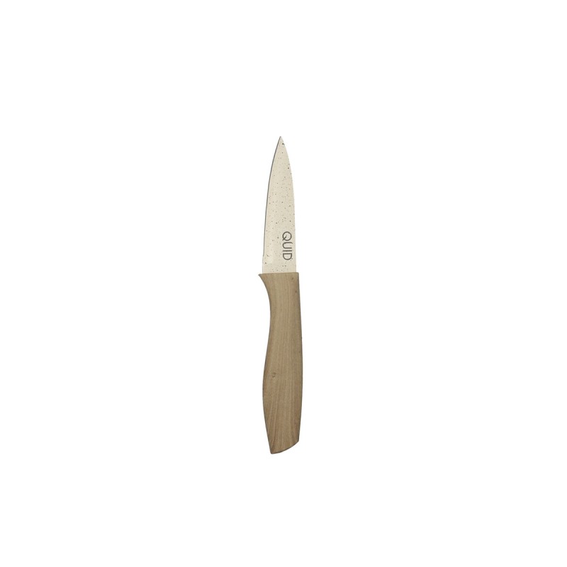 Cuchillo Pelador Quid Cocco Marru00f3n Metal 9 cm (Pack 12x)