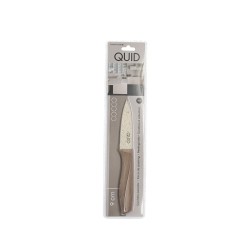 Cuchillo Pelador Quid Cocco Marru00f3n Metal 9 cm (Pack 12x)