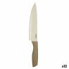 Cuchillo Chef Quid Cocco Marru00f3n Metal 20 cm (Pack 12x)