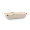 Cazuela Quid Cocco Ceru00e1mica Blanco (23 x 11 x 4,5 cm) (Pack 12x)