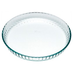 Molde para Tartas Pyrex Classic Vidrio Transparente Vidrio Plano Redondo 25 x 25 x 4 cm 6 Unidades