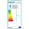 Aplique de Pared Philips My Garden Creek Negro Aluminio A 60 W E27