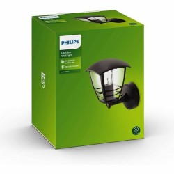 Aplique de Pared Philips My Garden Creek Negro Aluminio A 60 W E27