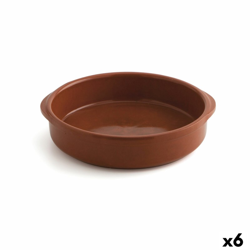 Cazuela Raimundo Ceru00e1mica Marru00f3n (24 cm) (6 Unidades)