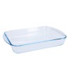 Fuente para Horno Pyrex Classic Vidrio Transparente Vidrio Rectangular 35 x 23 x 6 cm (6 Unidades)