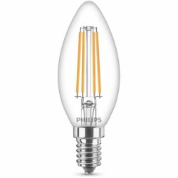 Bombilla LED Vela Philips Equivalent E14 60 W Blanco E (2700 K)