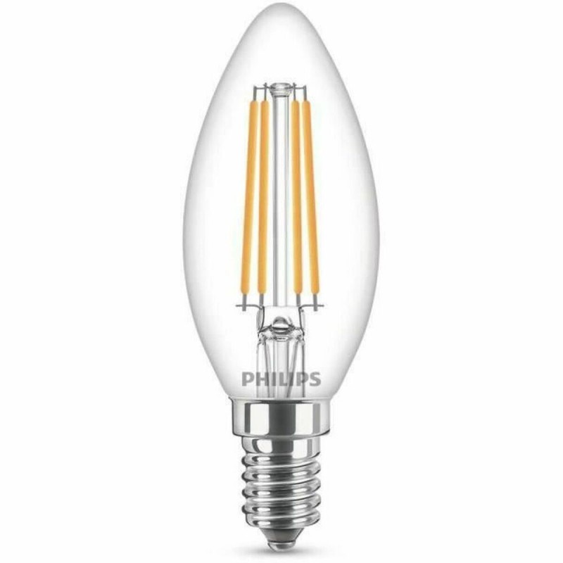 Bombilla LED Vela Philips Blanco Frío E14