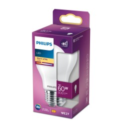 Bombilla LED Philips Equivalent E27 60 W E (2700 K)